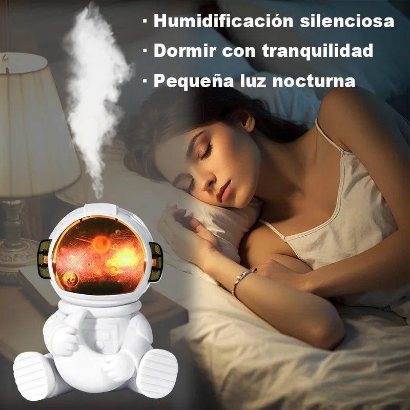 Humidificador Spaceman Luna 240ml con Luz Nocturna, USB