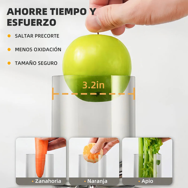 Xinest Extractor de Jugos 1200W Automático para Frutas y Verduras