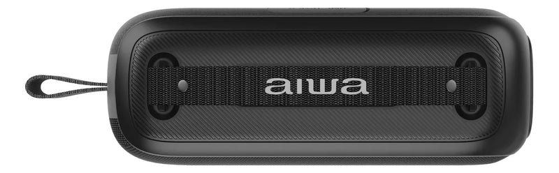 Bocina Portátil Aiwa AWSS40BT Bluetooth con Karaoke, Micrófono y Luces LED