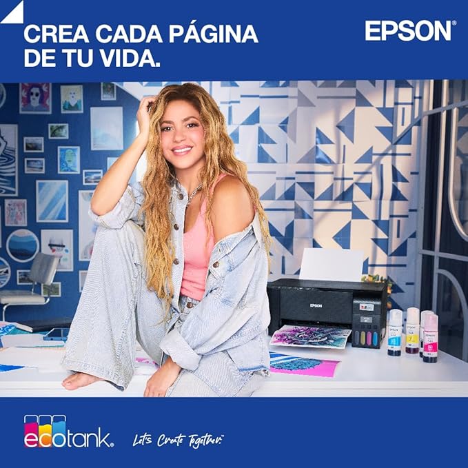 Epson L3251 Ecotank, Impresora Todo en Uno con WiFi y Tanque de Tinta