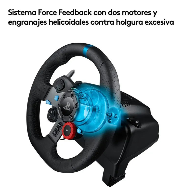 Volante Gamer Logitech G29 Driving Force para PlayStation y PC