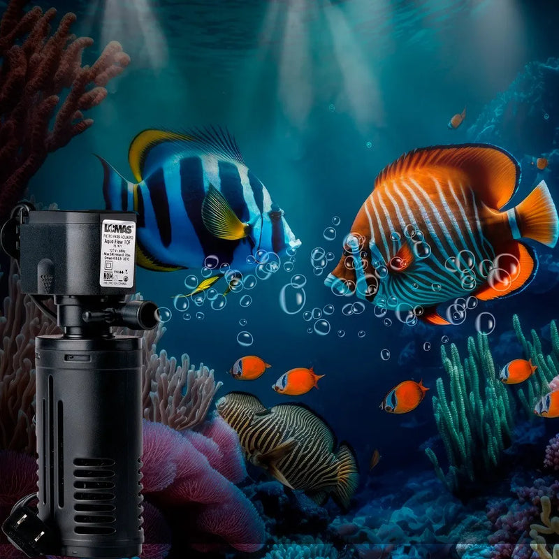Filtro Interno Aquaflow 10 para Acuarios Hasta 120 Litros, Potente y Silencioso