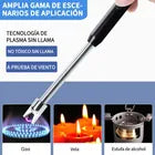 Set de 3 Encendedores Eléctricos USB Recargables, Plasma con Pantalla LED y Cuello Flexible 360°