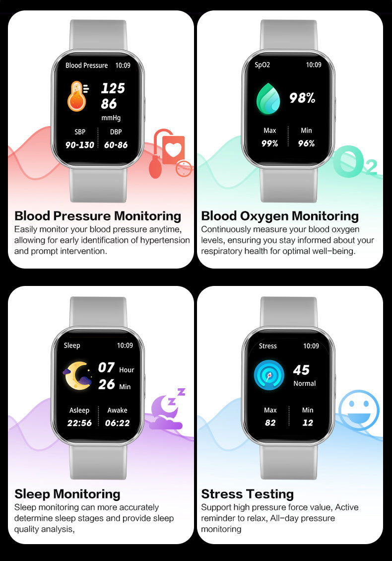 Smartwatch Valdus VS13 Fitness con Pantalla TFT HD 1,75" IP65