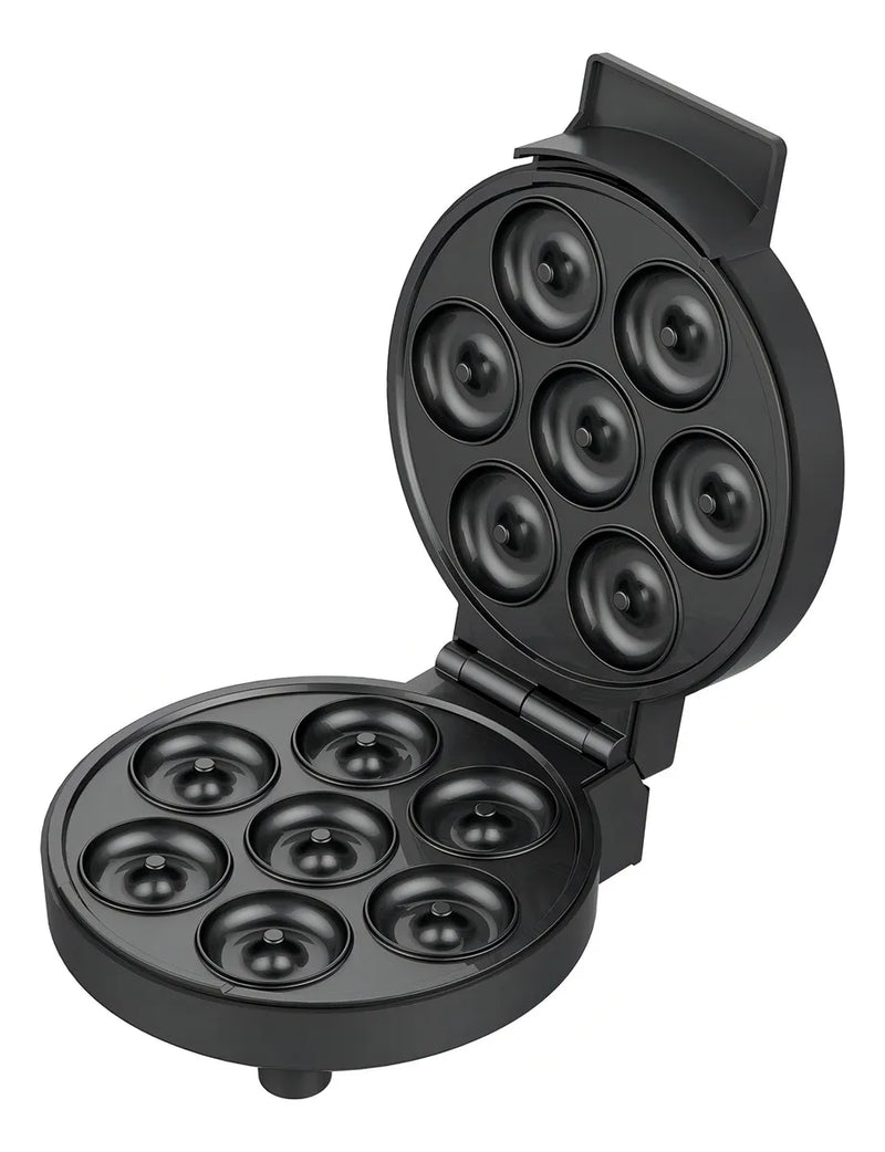 Mini Donera Eléctrica Antiadherente, Prepara Donas Fácil y Rápido