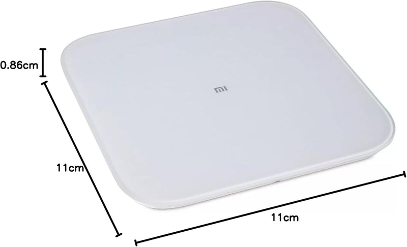 Báscula Inteligente Mi Smart Scale 2 Blanca, Precisión y Diseño Minimalista