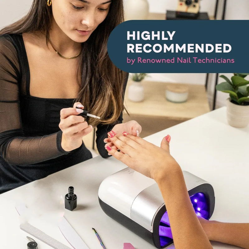Lámpara de Uñas LED UV 48W Profesional Portátil para Gel y Acrílico