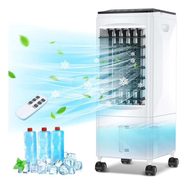 Enfriador De Aire Acondicionado Portátil Ventilador Frío 6L, 3 en 1