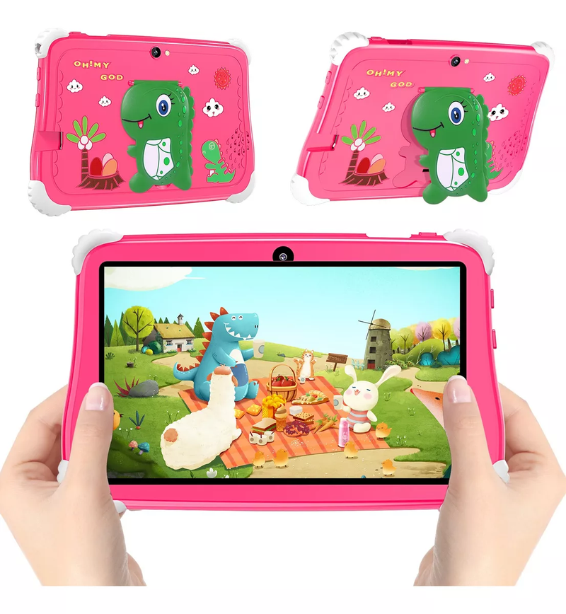 Tablet para Niños con Funda Android 11 6gb+128gb 7'' 8800 mAh