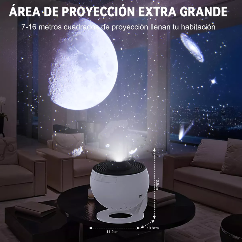 Proyector Planetario Starry Sky USB LED con 12 Escenas