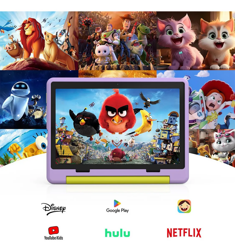 Tablet para Niños de 10.1 Pulgadas 8gb+64gb Andoid 14 con Funda