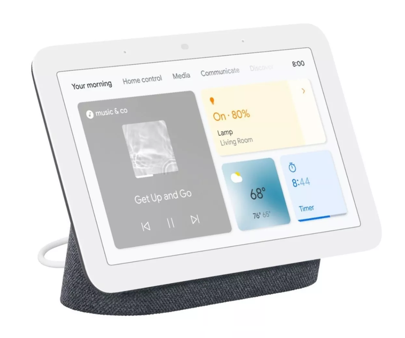 Asistente Virtual Google Nest Hub 2nd Gen con Pantalla de 7" 127/220V