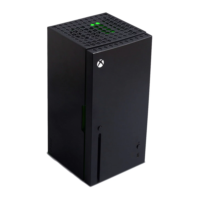 Mini Refrigerador Xbox Series X Capacidad de 8 Latas con Luz