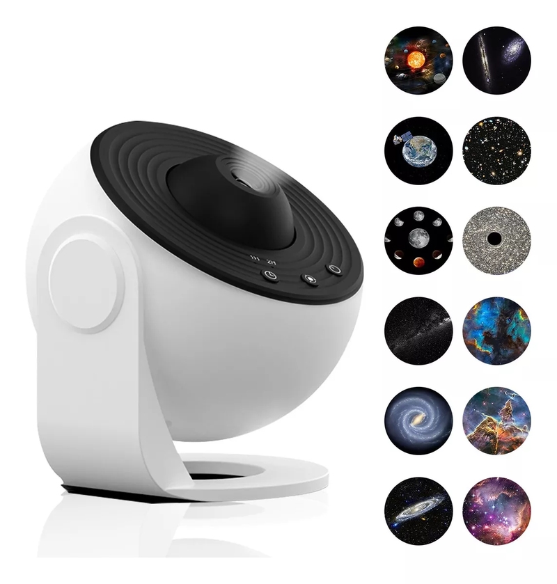 Proyector Planetario Starry Sky USB LED con 12 Escenas