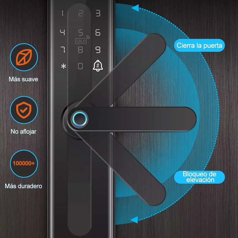 Cerradura Inteligente Electrónica con Huella Digital y App