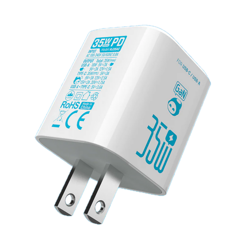 Cargador Rápido 35W GaN Eilik Charger