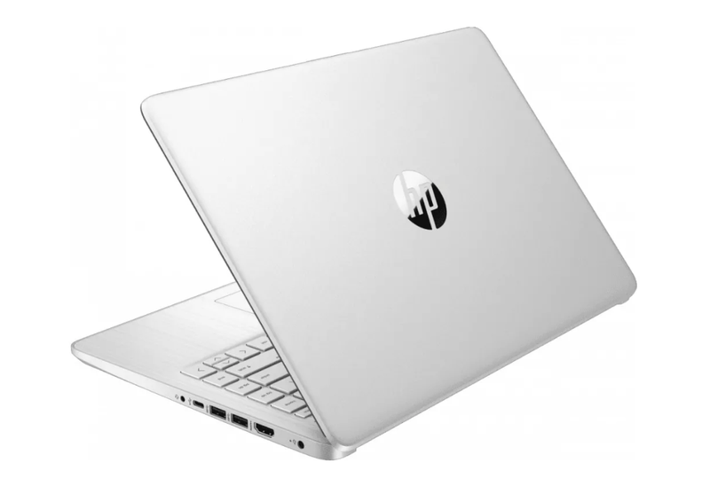 Laptop Hp 14" Intel Celeron N4120 RAM 4gb SSD 128gb W11 Color Plateado