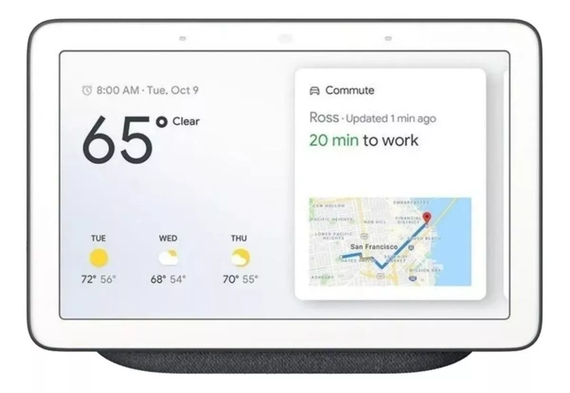 Asistente Virtual Google Nest Hub 2nd Gen con Pantalla de 7" 127/220V