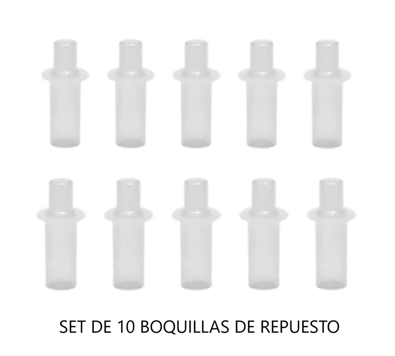 10 Boquillas de Repuesto para Alcoholímetro Lydsto Hydsto