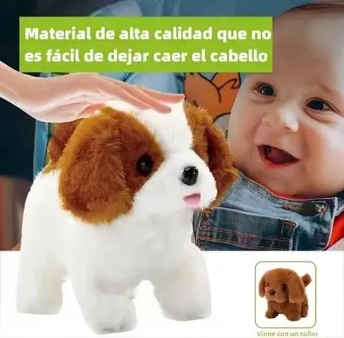 Perro Robot de Peluche para Niños Interactivo