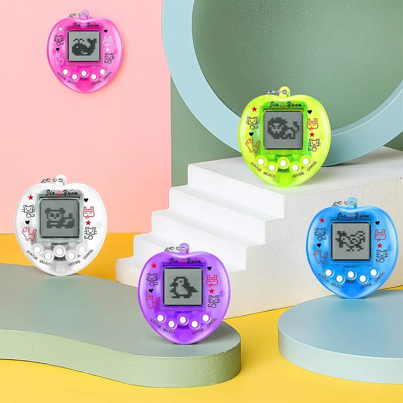 5 Tamagotchi Electronic Digital Pet Keychains