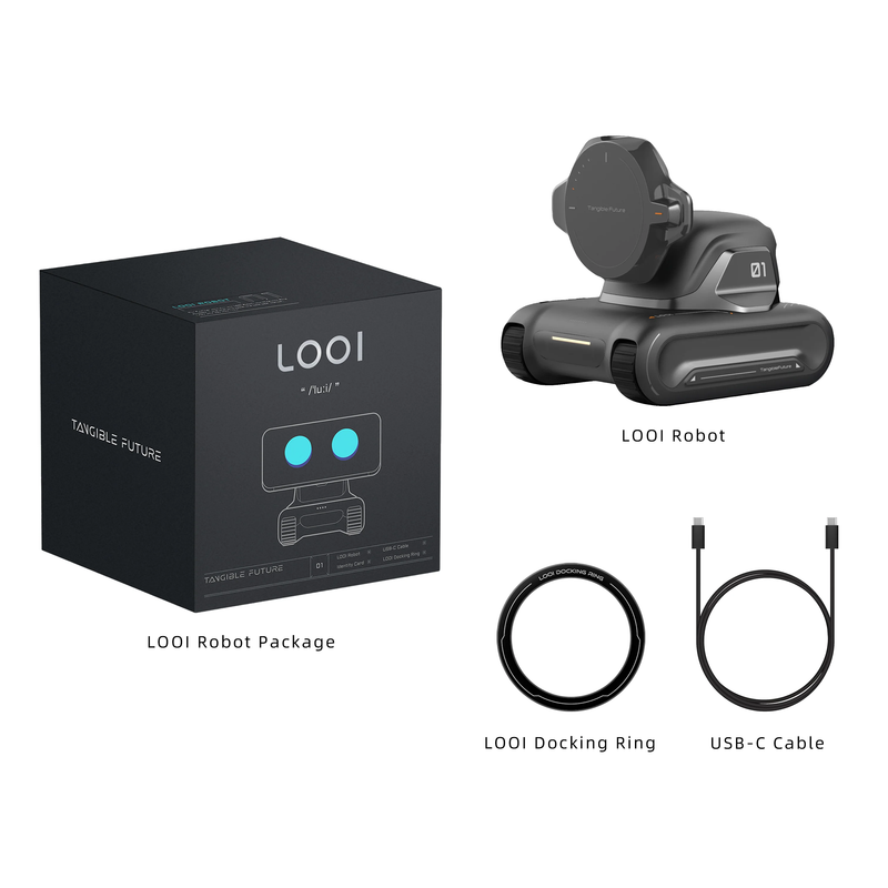 LOOI Robot Compañero de Escritorio con AI y ChatGPT integrado