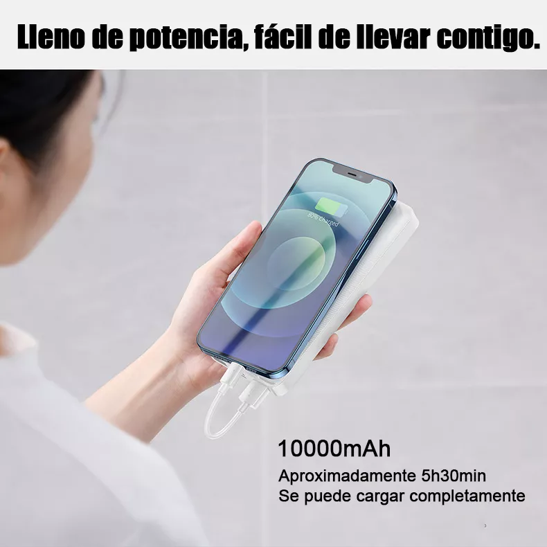 Power Bank de 10000 mAh Baseus 15W UCB-C con Pantalla Digital