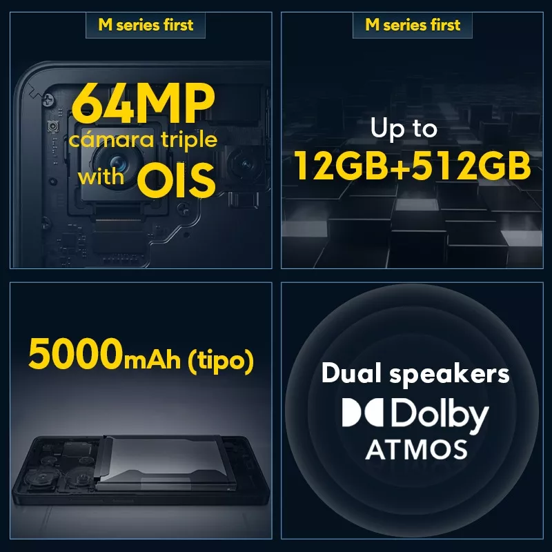 Celular Poco M6 Pro Dual Sim 12+512GB 6.67'' 5000mAh 64MP