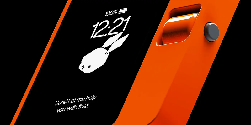 rabbit r1 Asistente Personal de Bolsillo con Inteligencia Artificial