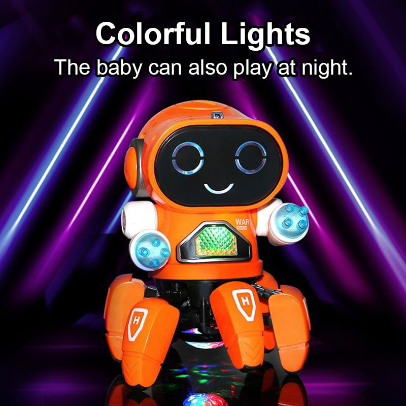 Juguete Robot Bailarín con Luces y Sonido para Niños