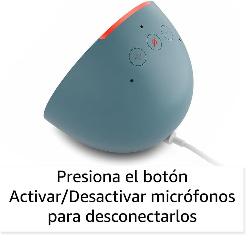 Echo Pop Bocina más Pequeña que se Adapta a Cualquier Habitación