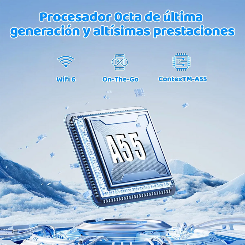 Tablet para Niños de 10.1 Pulgadas 8gb+64gb Andoid 14 con Funda