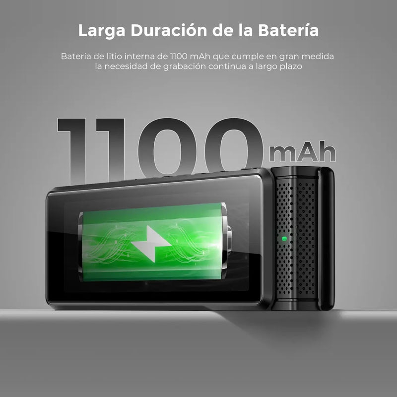 Grabadora de Voz Digital Innioasis R1 72 GB con Pantalla Táctil