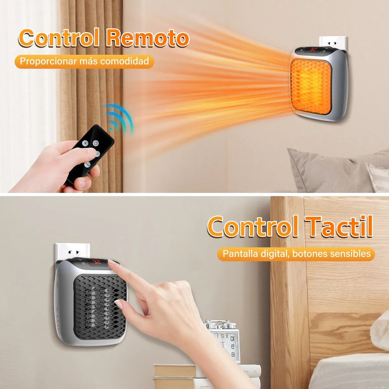 Mini Calefactor Eléctrico Portátil 800W