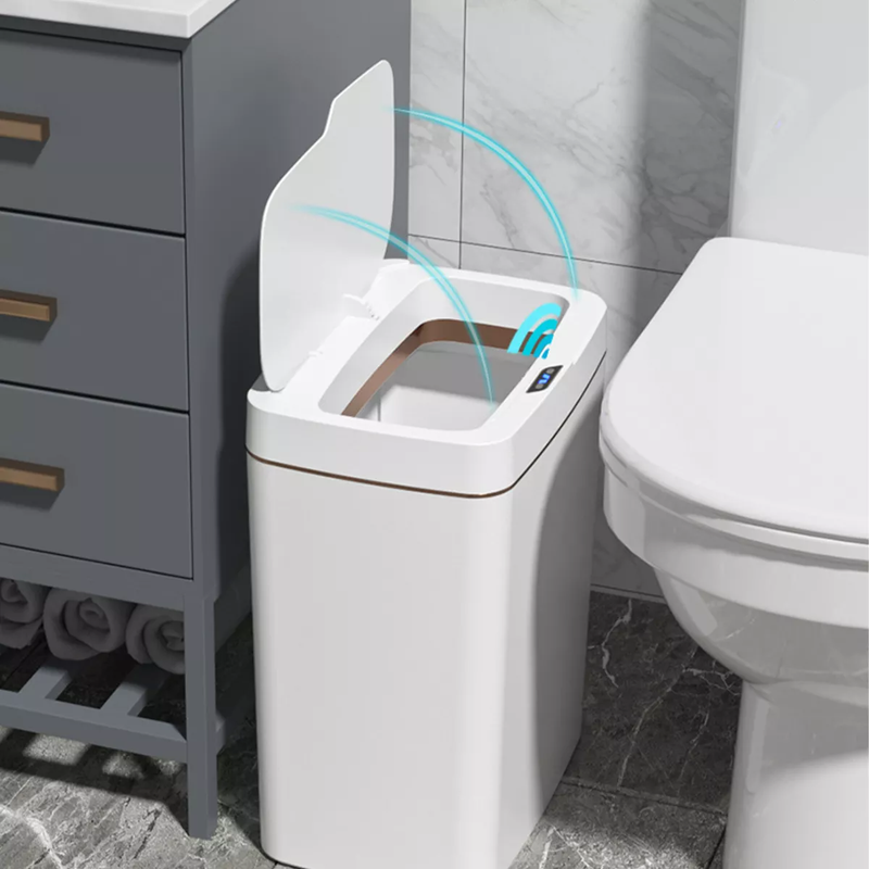 15L and 18L Smart Sensor Trash Cans, 2-Pack