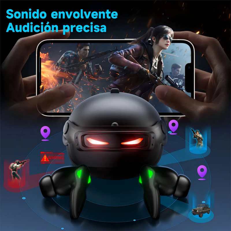Audífonos Gamer Inalámbricos H03 Bluetooth 5.3 IPX5