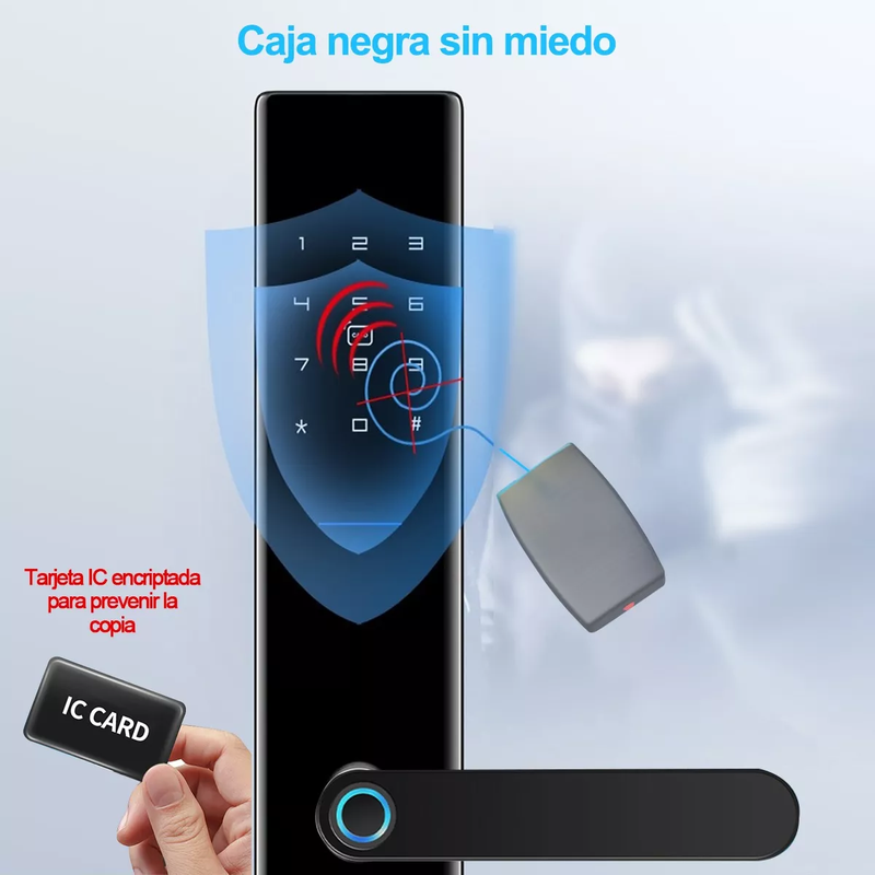 Cerradura Inteligente Electrónica con Huella Digital y App