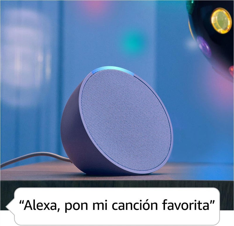 Echo Pop Bocina más Pequeña que se Adapta a Cualquier Habitación