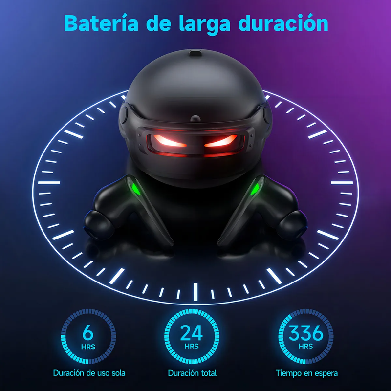 Audífonos Gamer Inalámbricos H03 Bluetooth 5.3 IPX5