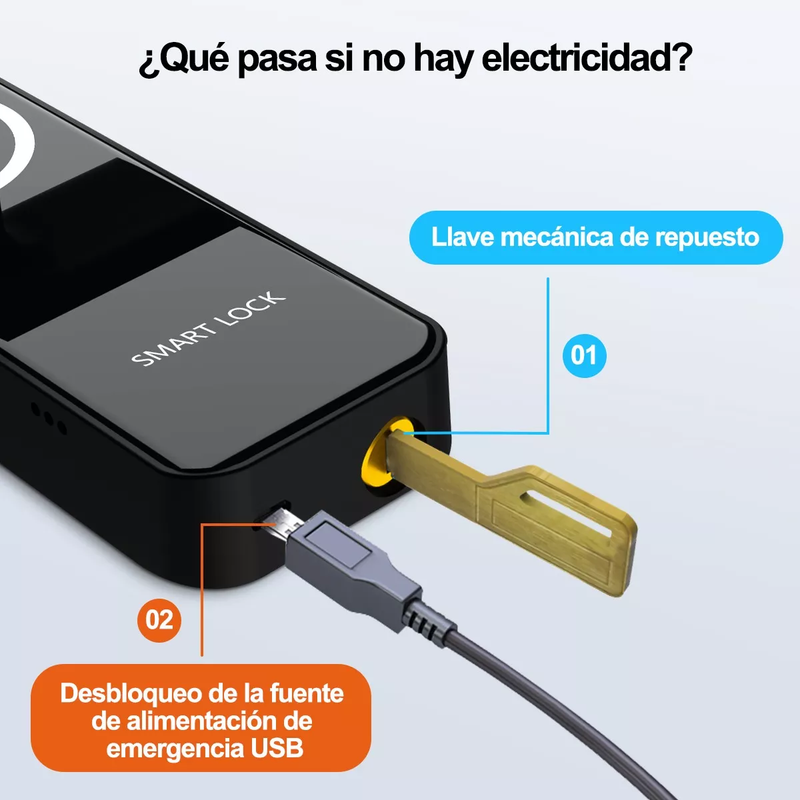 Cerradura Inteligente Electrónica con Huella Digital y App