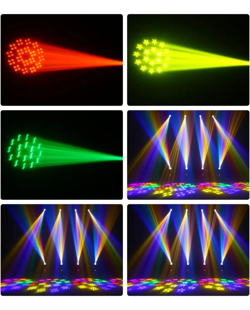 Faro Led Beam 230 W con Cabezal Móvil Giratorio Con Prisma