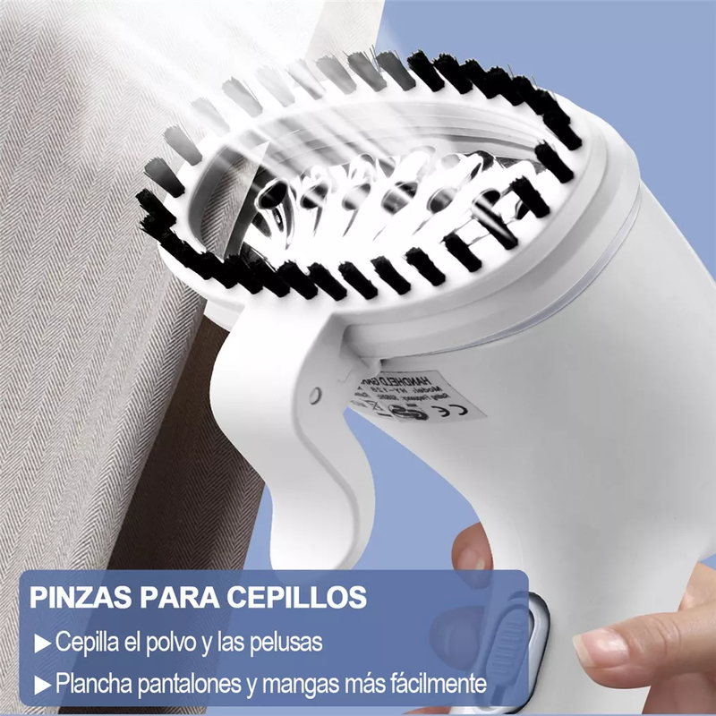 Plancha de Vapor Portátil Vertical de Alta Potencia 1350W y 350ml