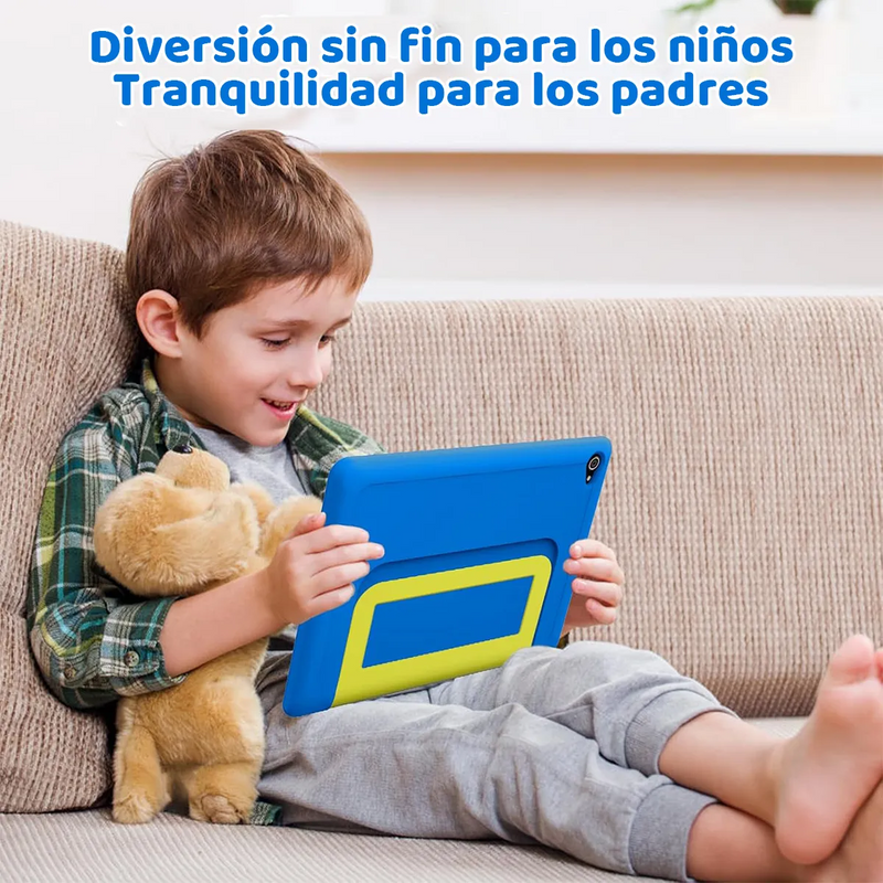 Tablet para Niños de 10.1 Pulgadas 8gb+64gb Andoid 14 con Funda