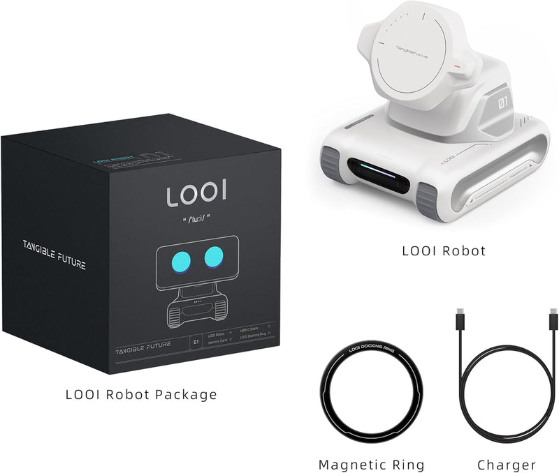 LOOI Robot Compañero de Escritorio con AI y ChatGPT integrado