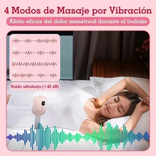 Cinturón Eléctrico Calentador para Alivio Cólicos