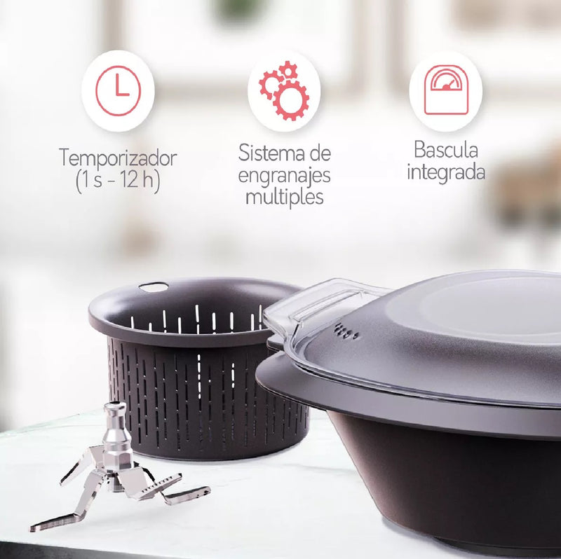 Robot de Cocina Inteligente 4.7 L Multifuncional Touch y Wifi