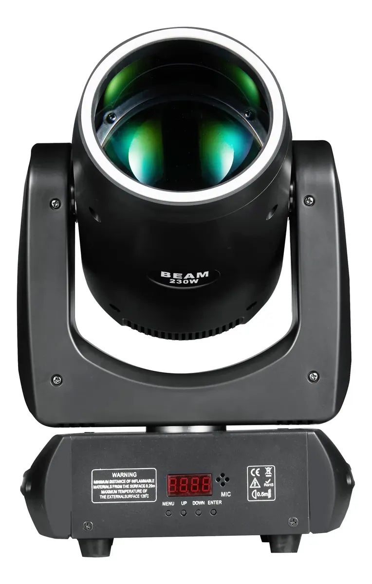 Faro Led Beam 230 W con Cabezal Móvil Giratorio Con Prisma