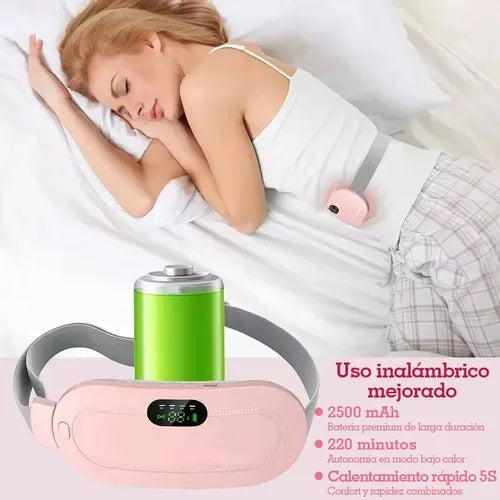 Cinturón Eléctrico Calentador para Alivio Cólicos