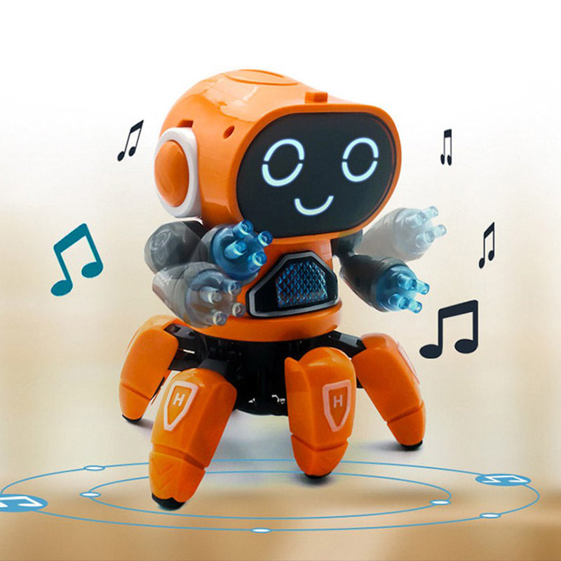 Juguete Robot Bailarín con Luces y Sonido para Niños