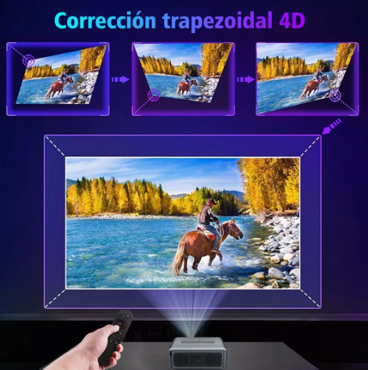 Proyector Profesional 8K Android Wifi Full Hd 1080p 8000 Lm – WinnerBe